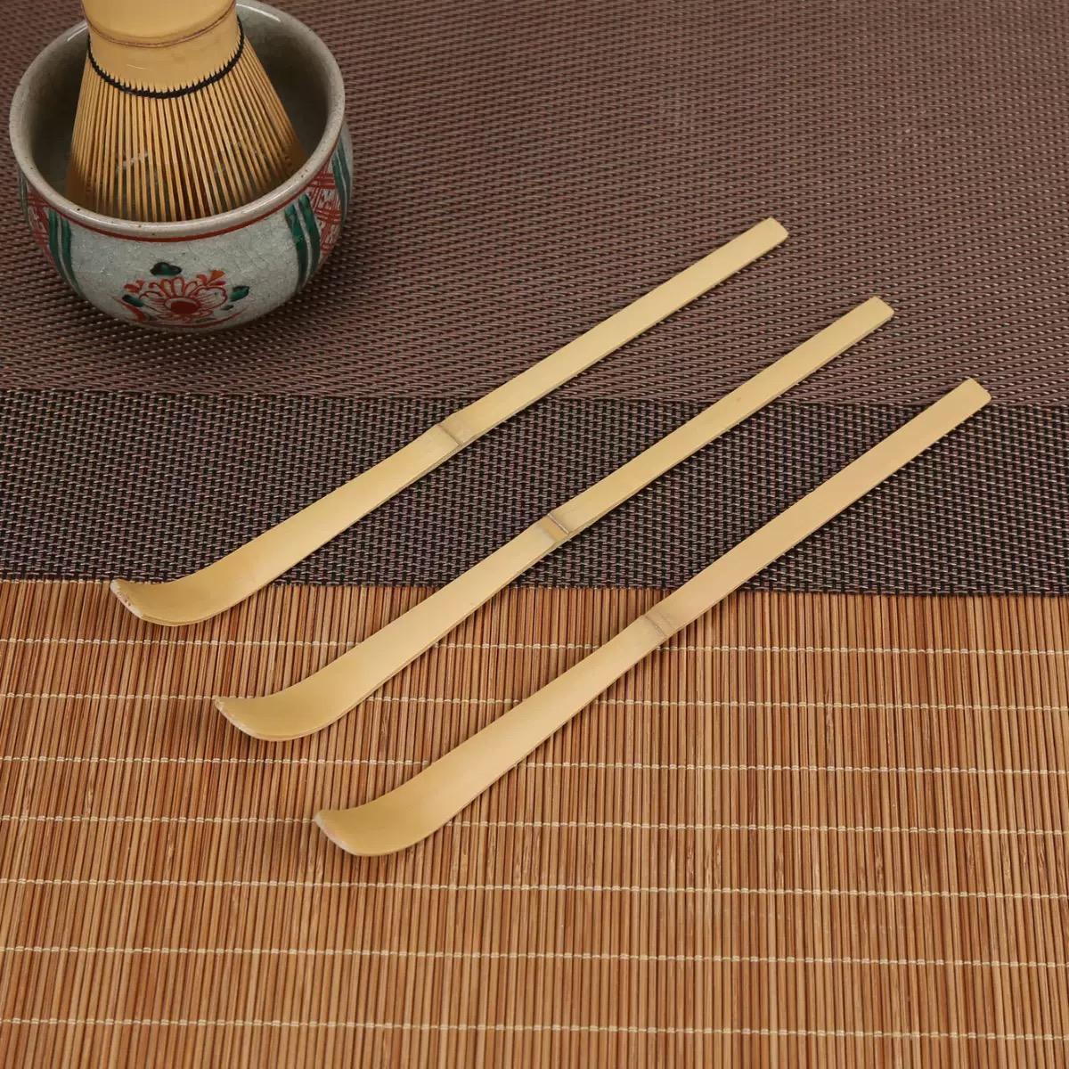 Kitchen Gadgets Gifts - 나무 차 스틱 말차 스푼 차