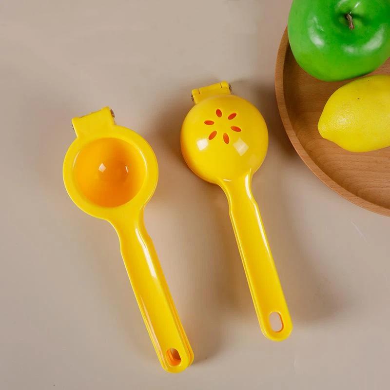 Kitchen Gadgets Juicer - 1개입 다채로운 수동 레몬 착즙기, 창의적인