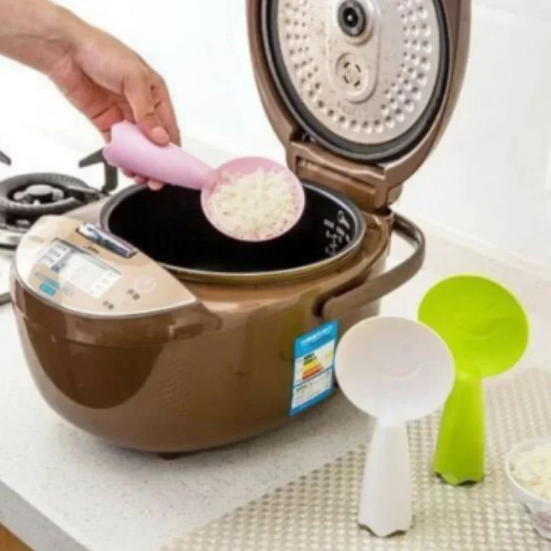 Kitchen Gadgets On Sale - 논스틱 플라스틱 밥주걱, 밥 국자, 스탠딩