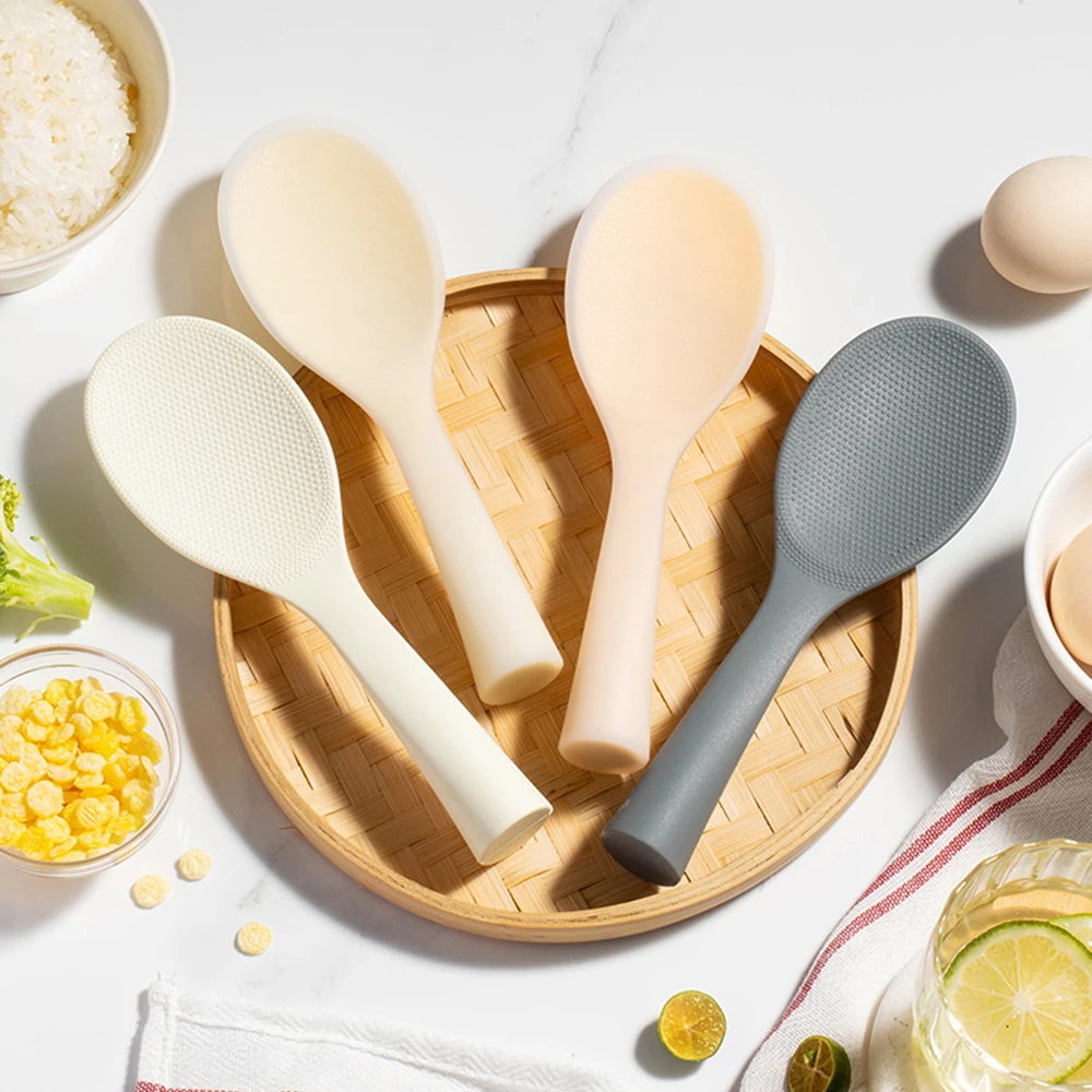 Kitchen Gadgets On Sale - 1Pcs 실리콘 스푼 비 스틱 요리
