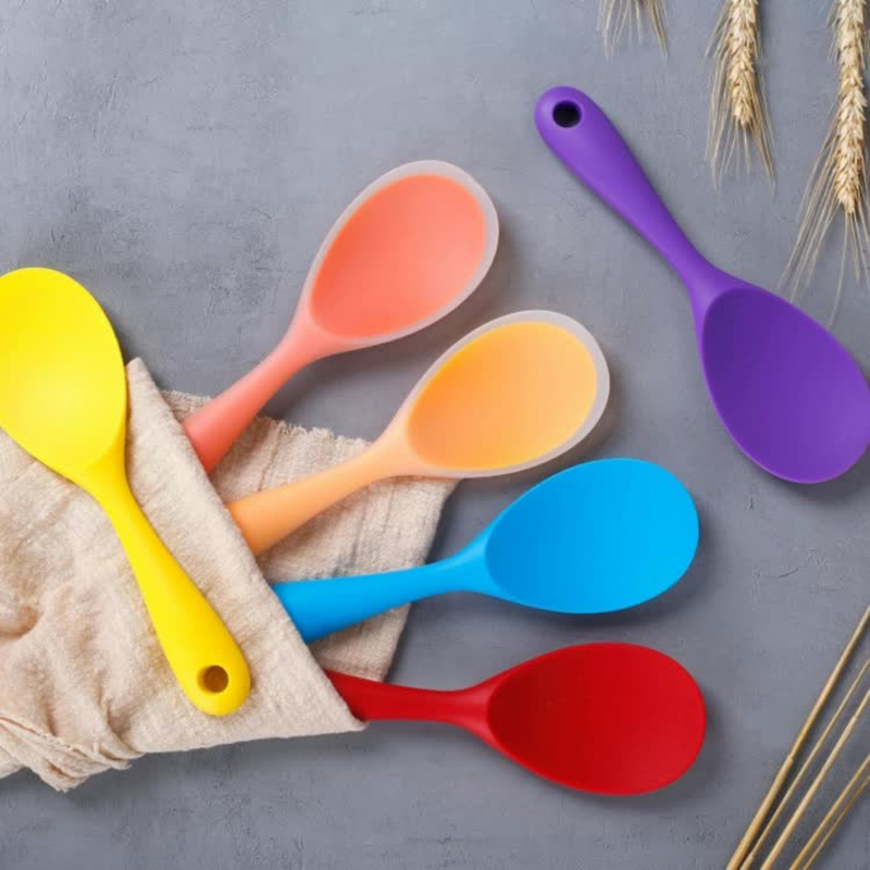 Kitchen Gadgets On Sale - 1Pcs 실리콘 스푼 비 스틱 요리