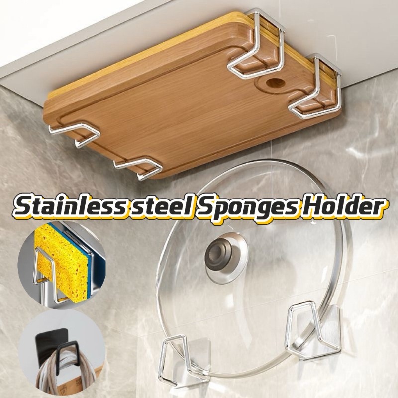 Kitchen Gadgets Gifts - 1-10개 주방 스테인리스 스틸 스펀지 홀더