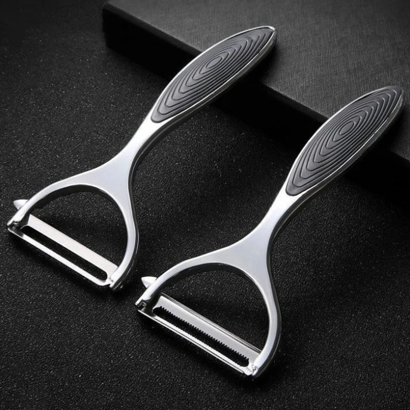 Household Kitchen Gadgets Vegetable Cutter Silk Cutter - 1PC 스테인레스 스틸 야채 필러 감자
