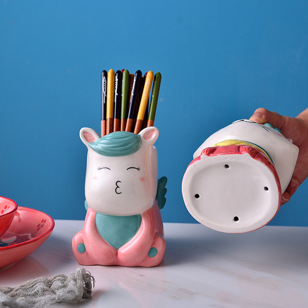 Kitchen Gadgets Store - 고양이 디자인이 들어간 도자기 젓가락 정리대,