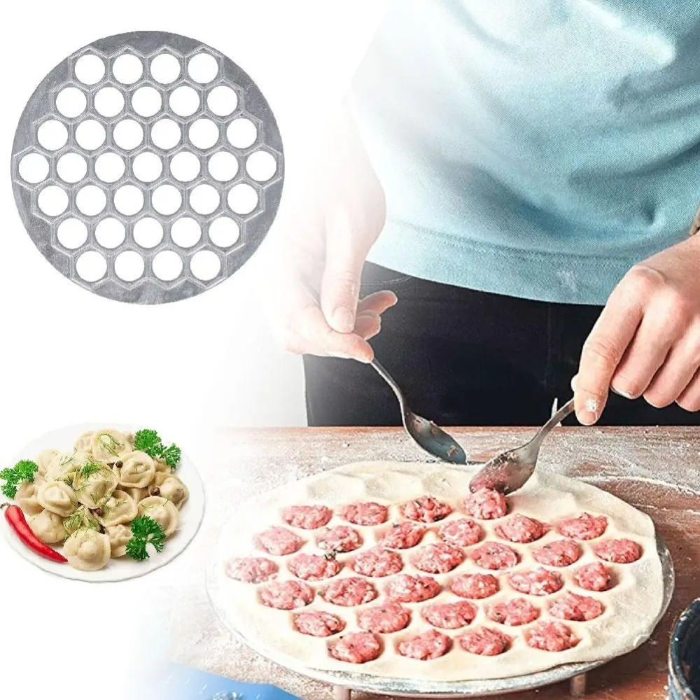 Kitchen Gadgets For Arthritic Hands - 휴대용 알루미늄 만두 틀 37구 라비올리