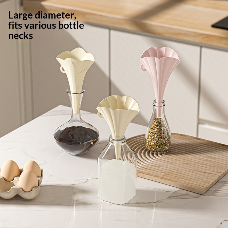 2/6PCS 식품 등급 접이식 주방 깔때기 오일 주스  - Kitchen Gadgets Small 리뷰 및 가격