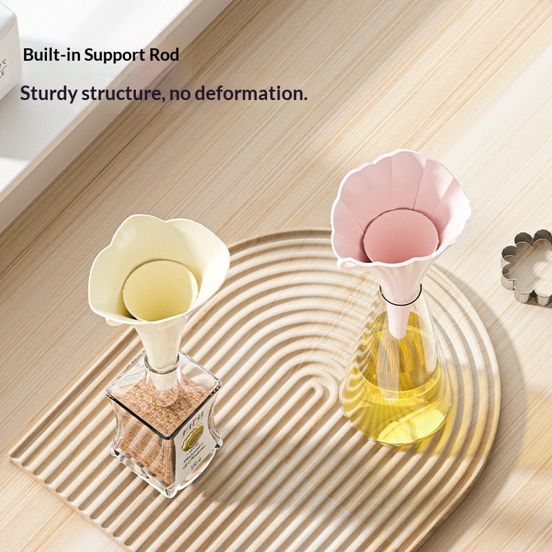 2/6PCS 식품 등급 접이식 주방 깔때기 오일 주스  - Kitchen Gadgets Small 리뷰 및 가격