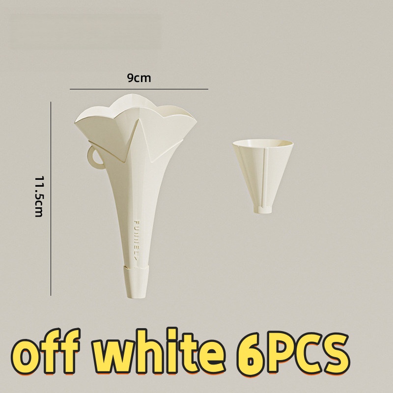 2/6PCS 식품 등급 접이식 주방 깔때기 오일 주스  - Kitchen Gadgets Small 리뷰 및 가격