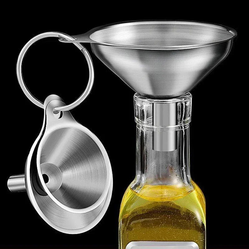3/5 Pcs 스테인레스 스틸 주방 깔때기 세트 병을  - Kitchen Gadgets Small 리뷰 및 가격