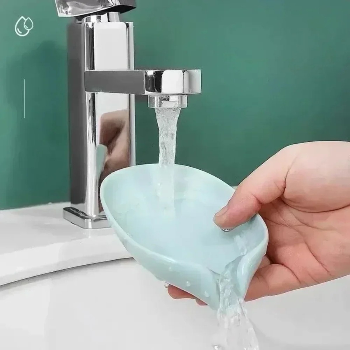 배수형 비누 홀더 흡착 컵 트레이 건조대 잎 모양 비누 - Kitchen Gadgets Gifts 리뷰 및 가격