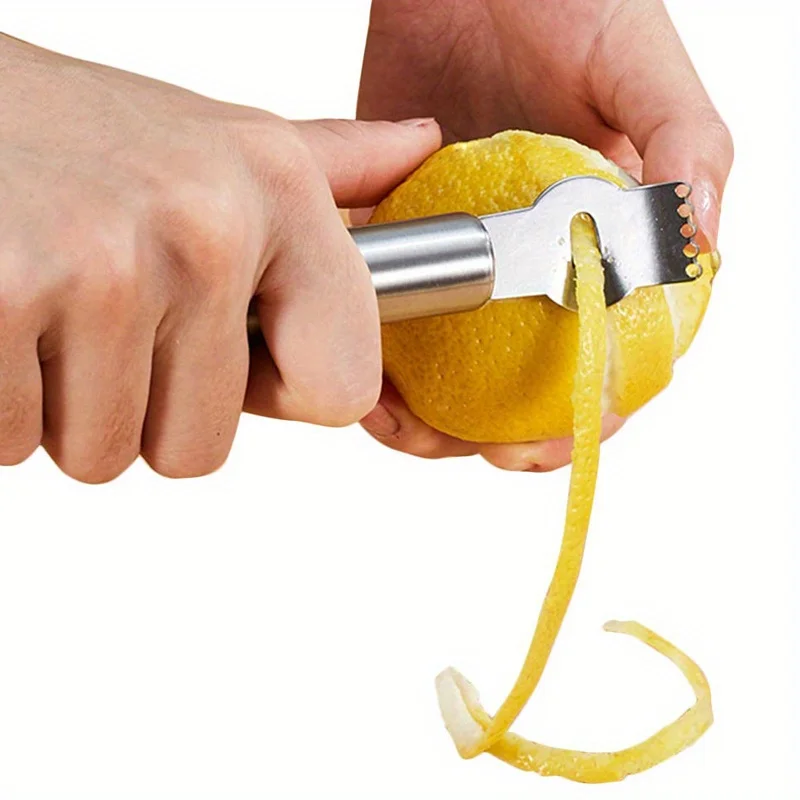 1pc 레몬 제스터 강판 스테인레스 스틸 필러 주방용품 - Household Kitchen Gadgets Vegetable Cutter Silk Cutter 리뷰 및 가격