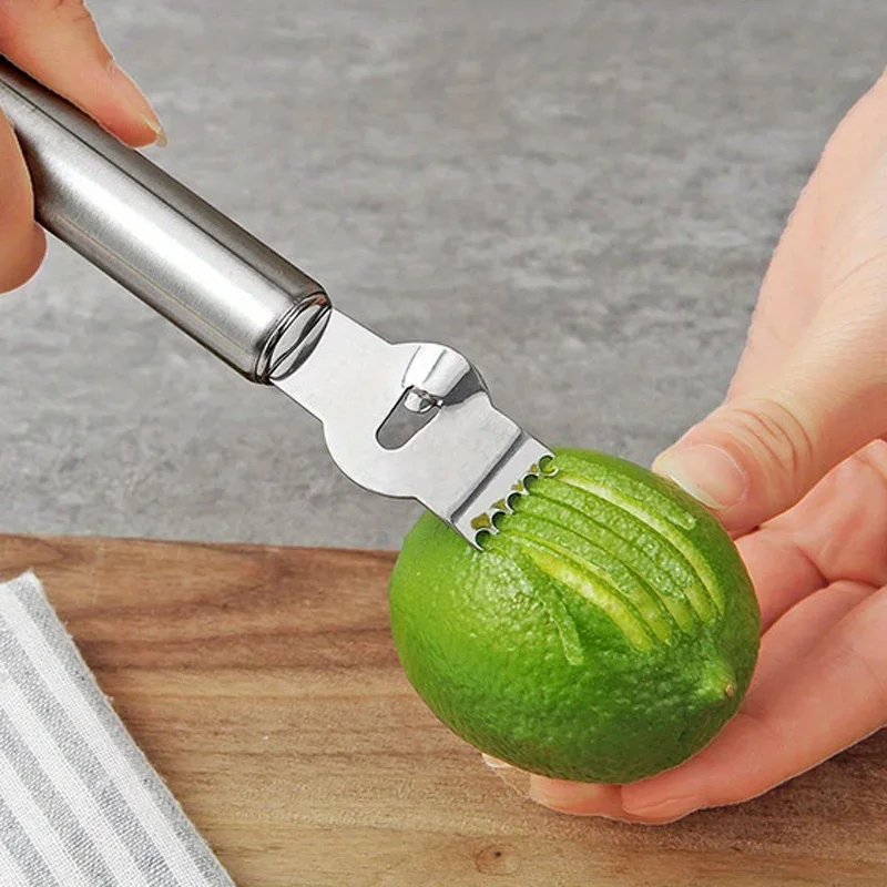 1pc 레몬 제스터 강판 스테인레스 스틸 필러 주방용품 - Household Kitchen Gadgets Vegetable Cutter Silk Cutter 리뷰 및 가격