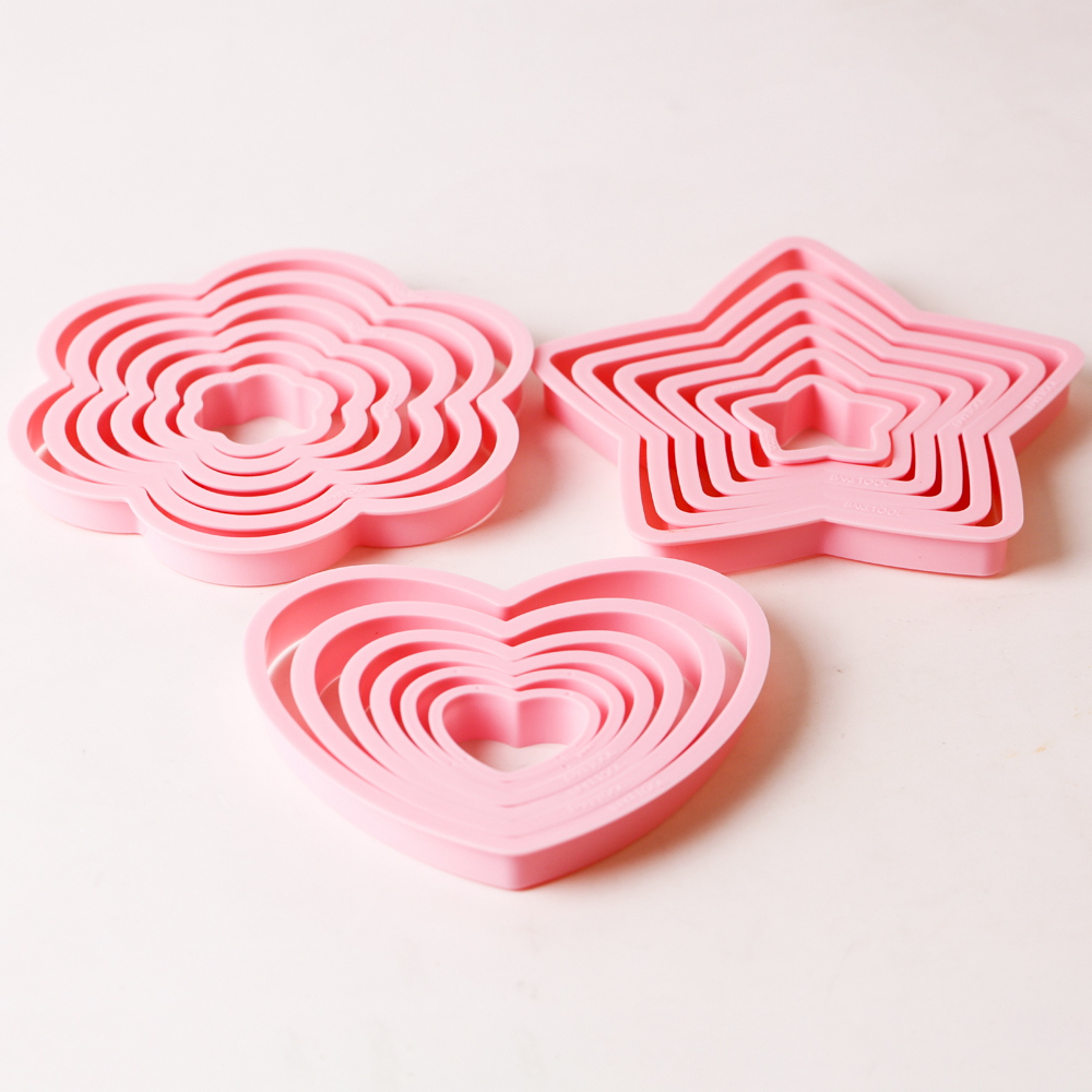 1set/3sets 핑크 하트 스타 꽃 쿠키 비스킷 커 - Kitchen Gadgets Set 리뷰 및 가격
