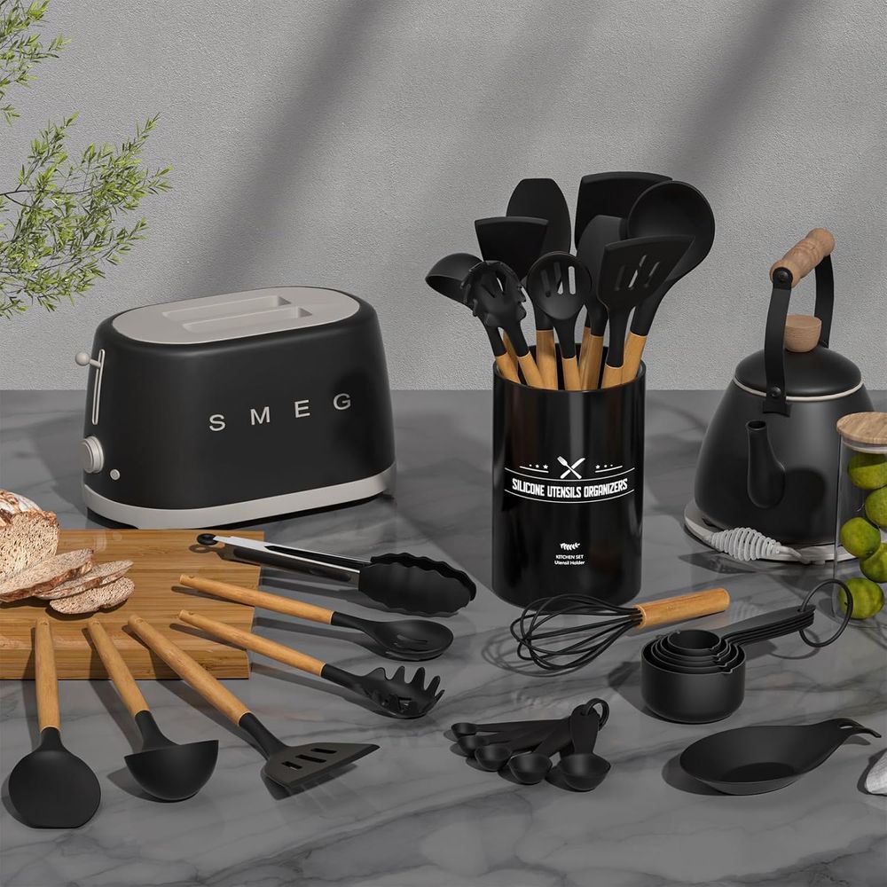 주방용품 세트 - 34종 실리콘 조리도구 세트(홀더 포 - Kitchen Gadgets Set 리뷰 및 가격