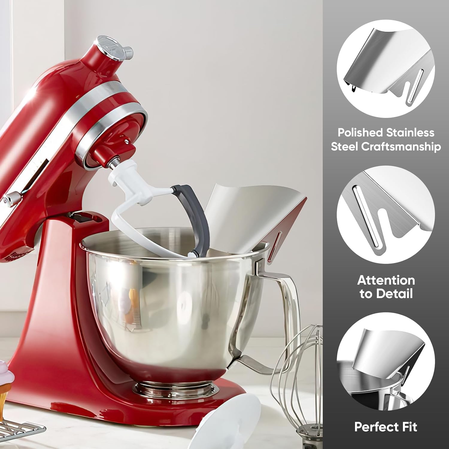 KitchenAid 스탠드 믹서용 푸어링 슈트 스테인레 - Kitchen Gadgets Small 리뷰 및 가격