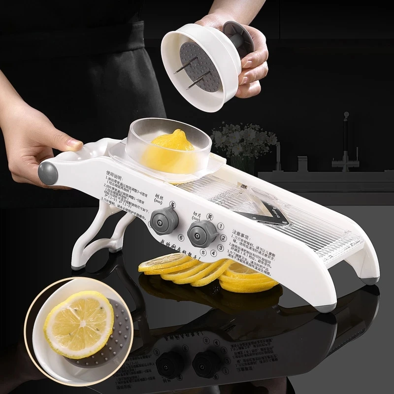 바구니, V 블레이드 과일 감자 쵸퍼 당근 커터 슬라이 - Household Kitchen Gadgets Vegetable Cutter Silk Cutter 리뷰 및 가격