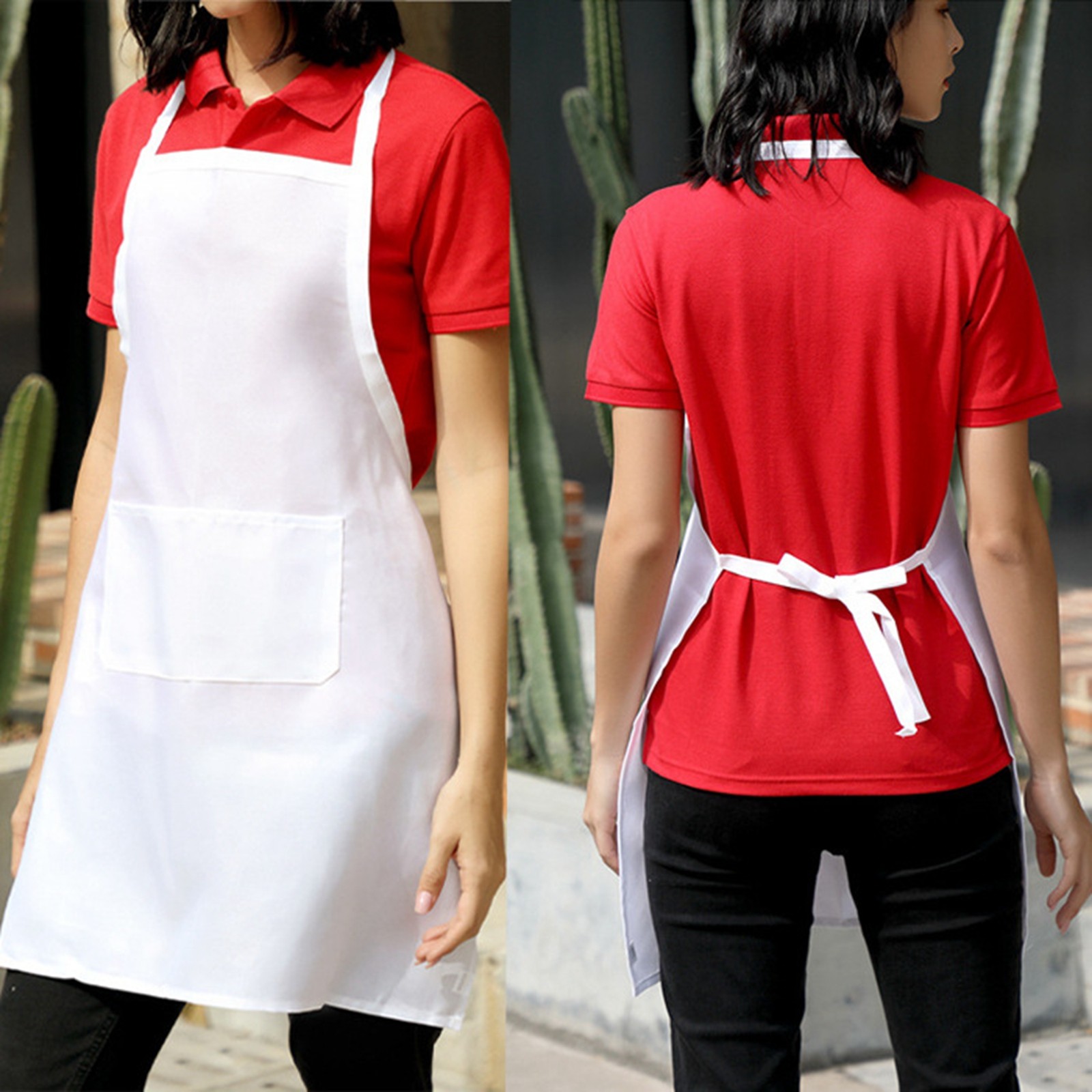 1/3pcs 여성 남성을위한 흰색 주방 앞치마 그릴 레 - Kitchen Gadgets For Women 리뷰 및 가격