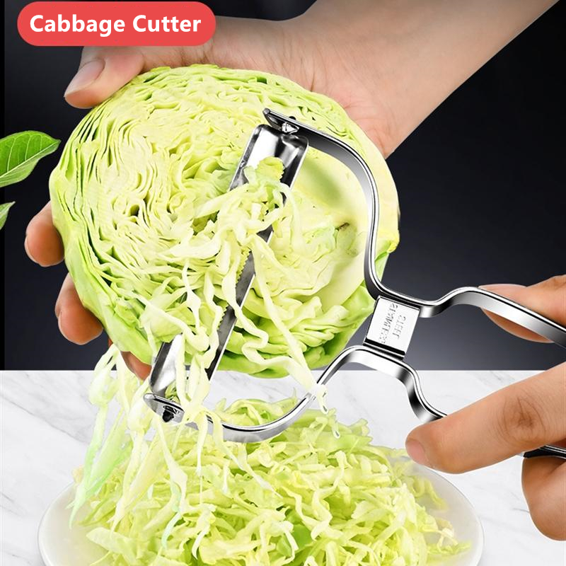 스테인레스 스틸 양배추 강판 필러 야채 과일 샐러드 감 - Household Kitchen Gadgets Vegetable Cutter Silk Cutter 리뷰 및 가격