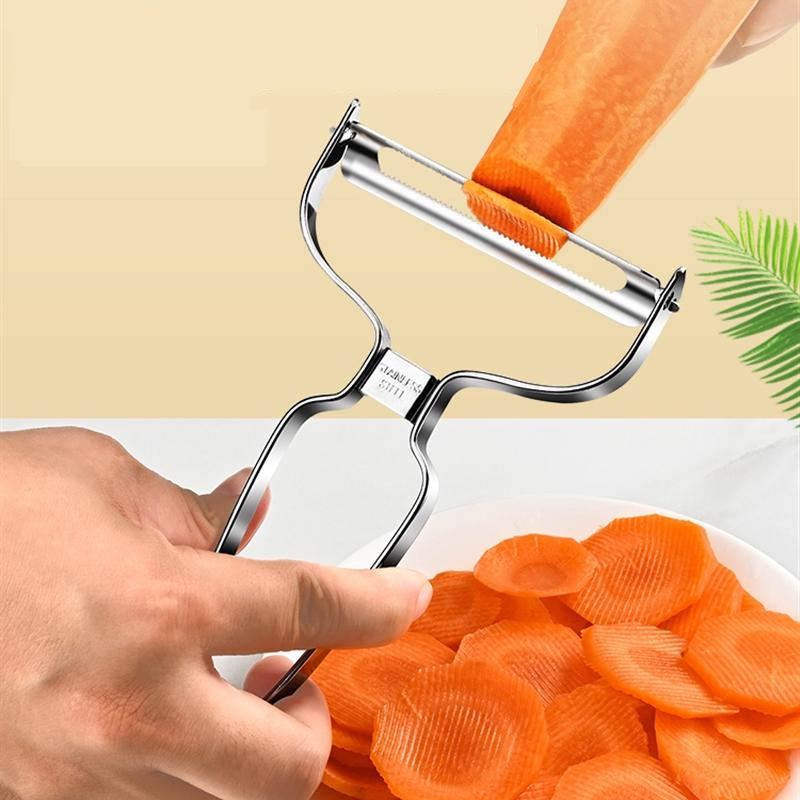 스테인레스 스틸 양배추 강판 필러 야채 과일 샐러드 감 - Household Kitchen Gadgets Vegetable Cutter Silk Cutter 리뷰 및 가격