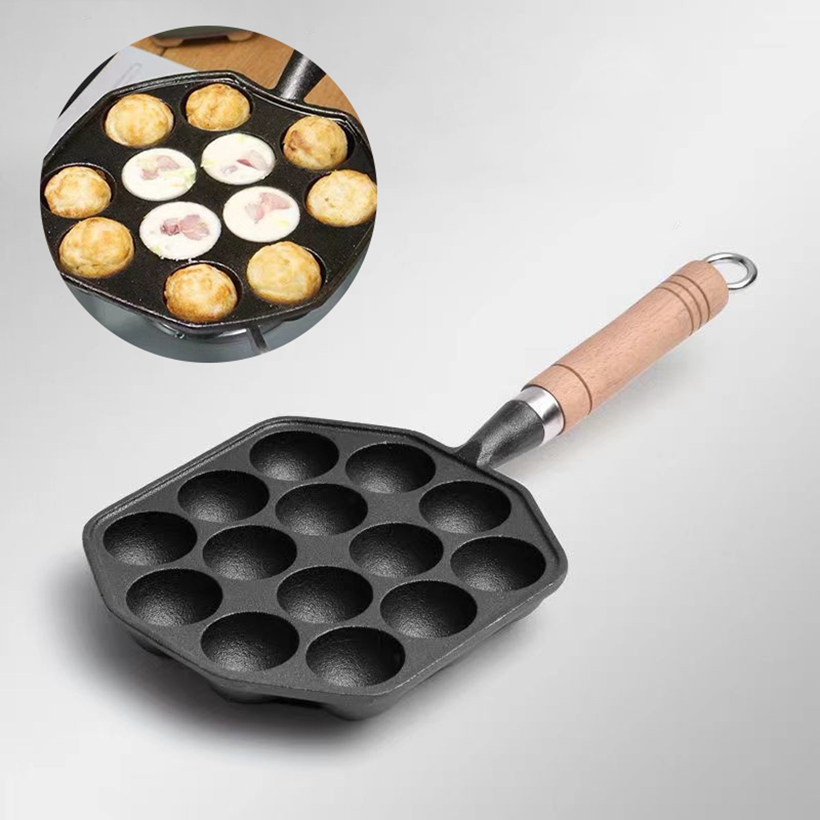 타코야키 팬 논 스틱 캐스트 다리미 문어 고기 볼 몰드 - Cast Iron Skillet 리뷰 및 가격