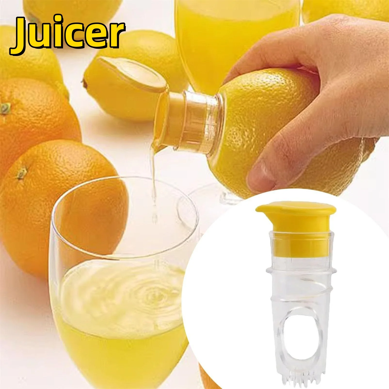 새로운 플라스틱 수동 감귤류 Juicer 미니 레몬 J - Kitchen Gadgets Juicer 리뷰 및 가격