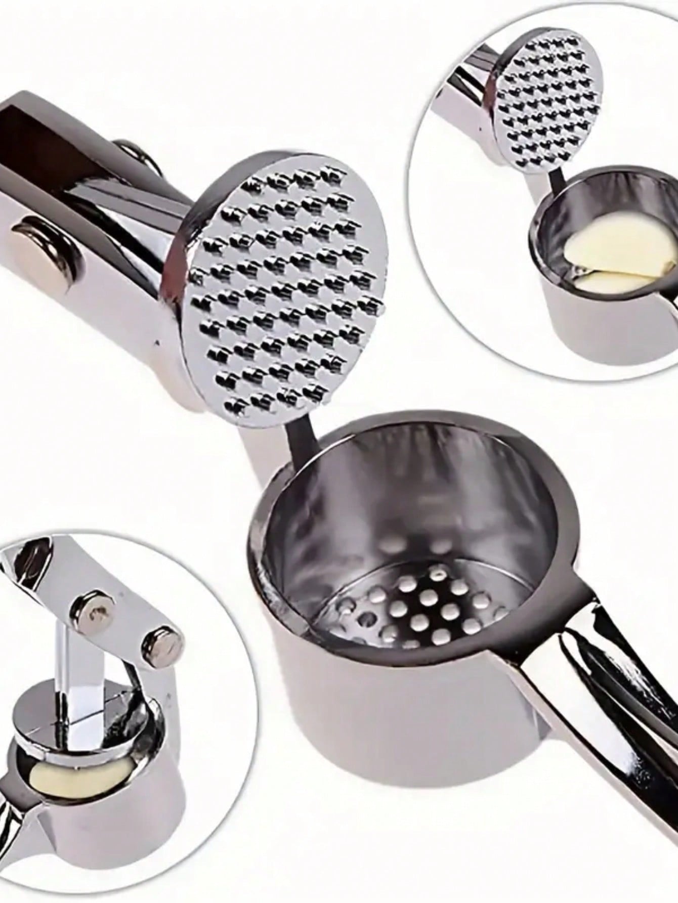1개, 마늘 프레스 세척 가능한 마늘 분쇄기 생강 착즙 - Kitchen Gadgets Juicer 리뷰 및 가격