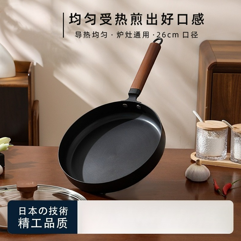 26cm 일본산 무코팅 주철 프라이팬, 스테이크, 팬케 - Cast Iron Skillet 리뷰 및 가격
