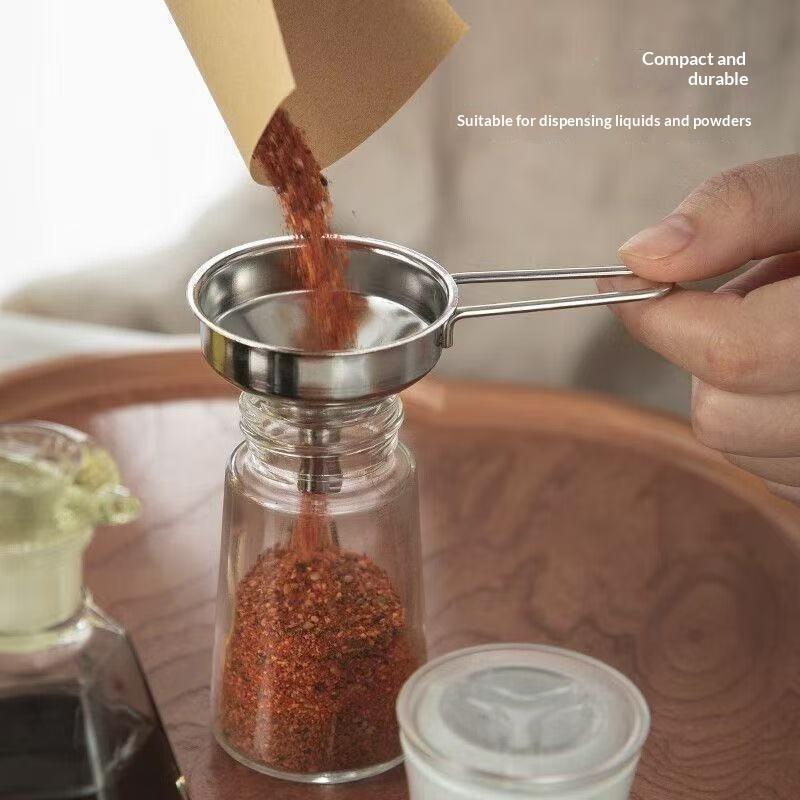 손잡이가 있는 스테인레스 스틸 깔때기, 병, 주류, 와 - Kitchen Gadgets Small 리뷰 및 가격