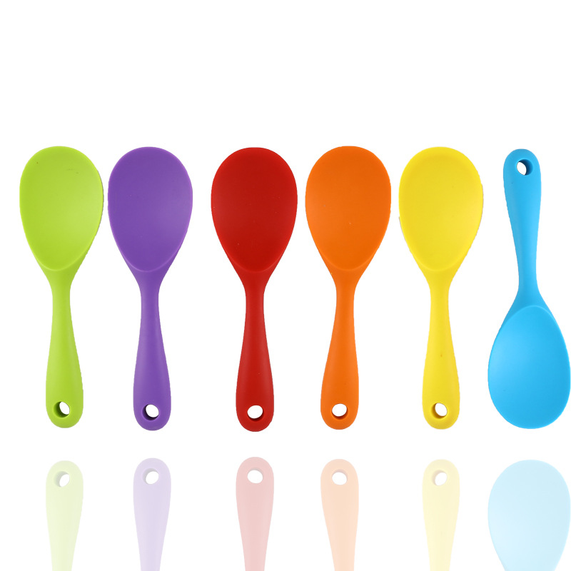1Pcs 실리콘 스푼 비 스틱 요리 스푼 Anti-sc - Kitchen Gadgets On Sale 리뷰 및 가격