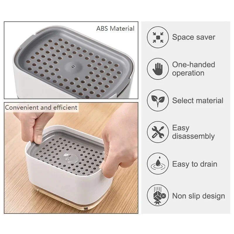 2In1 주방세제 디스펜서 액체 비누 펌프 디스펜서 비 - Kitchen Gadgets Gifts 리뷰 및 가격