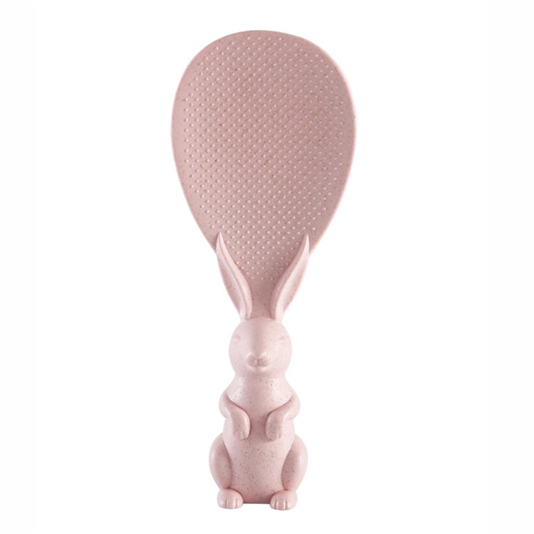 짚토끼 스푼, 자세를 잡고 있는 토끼 모양 밥주걱, 밥 - Kitchen Gadgets On Sale 리뷰 및 가격