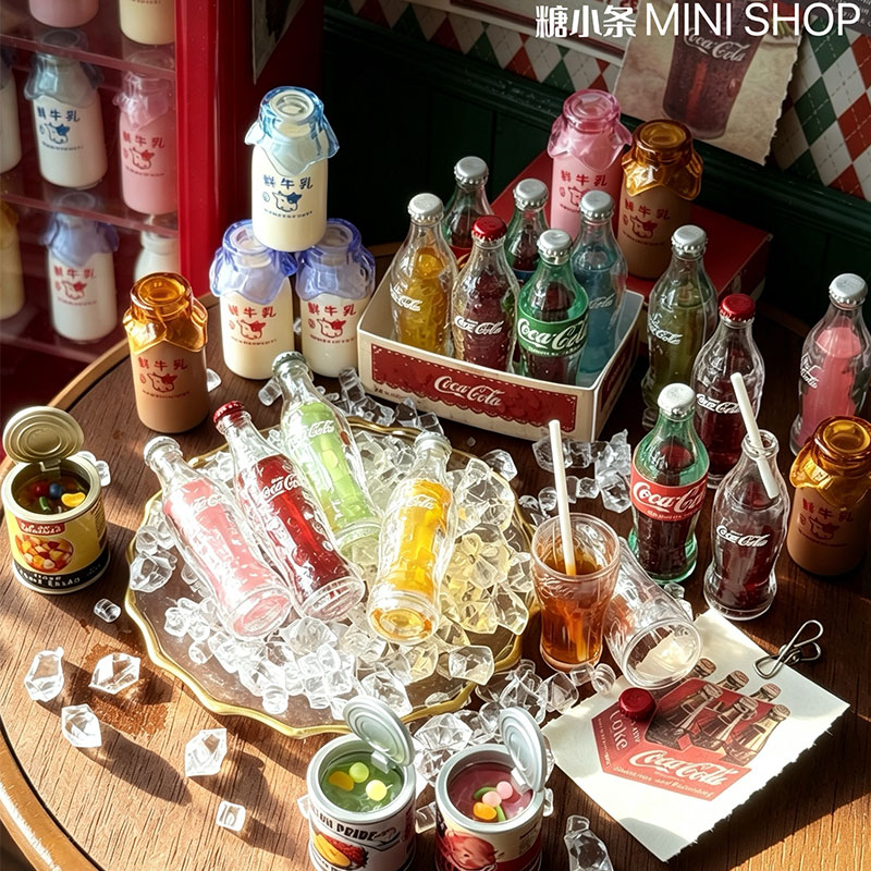 미니 콜라 우유병 세트 6가지 색상 소다 캔 인형집 미 - Kitchen Gadgets Small 리뷰 및 가격