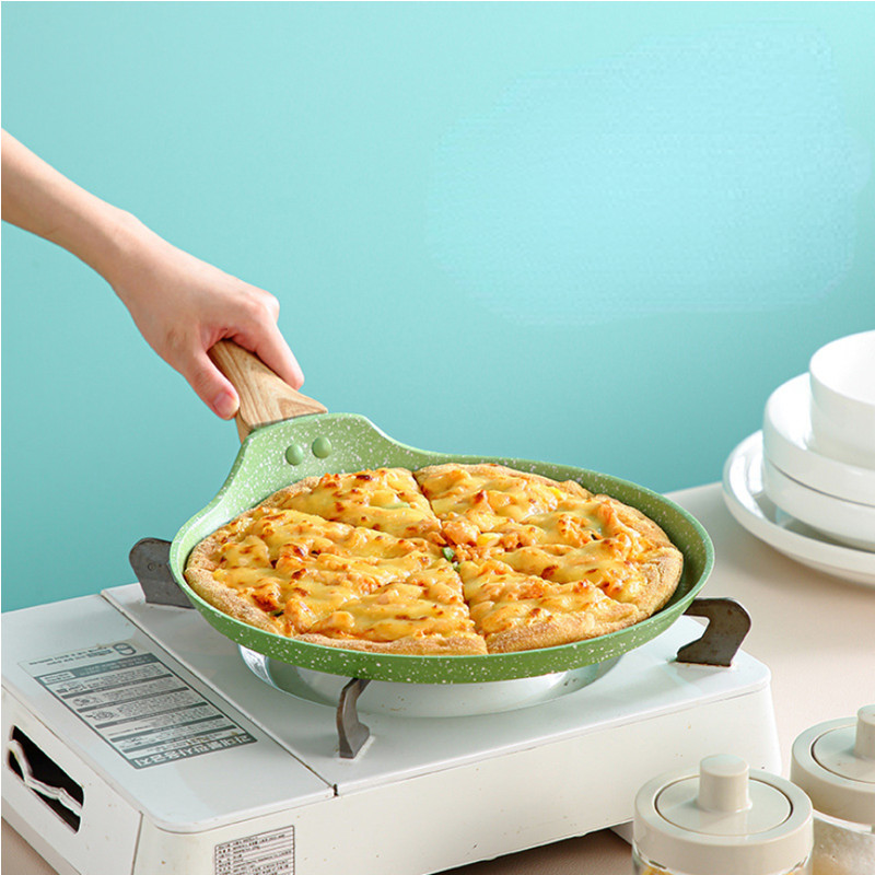 나무 손잡이가 달린 크레페 팬케이크 팬, 들러붙지 않는 - Cast Iron Skillet 리뷰 및 가격