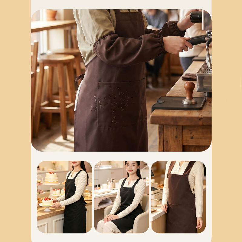 주머니가 있는 목 스트랩형 패브릭 앞치마, 요리, 공예 - Kitchen Gadgets For Women 리뷰 및 가격