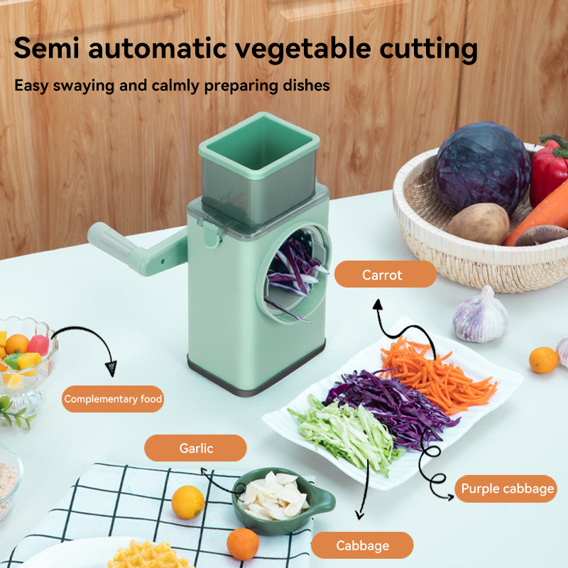 홈 멀티 기능 야채 슬라이서 수동 강판 야채 다지기 3 - Household Kitchen Gadgets Vegetable Cutter Silk Cutter 리뷰 및 가격