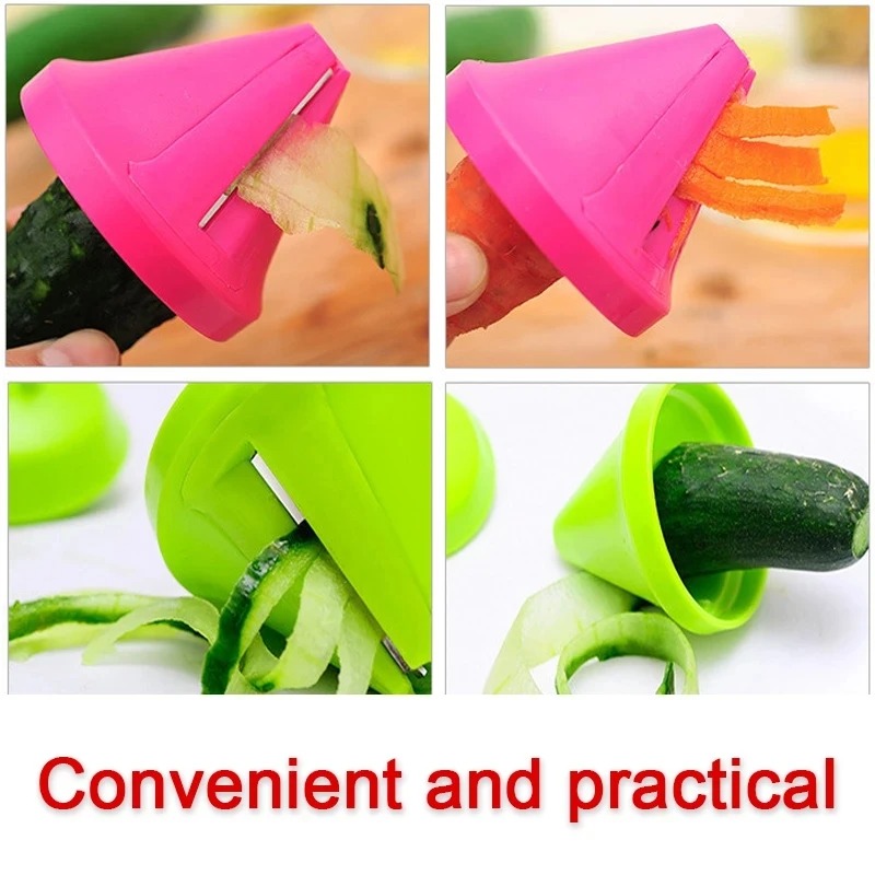 주방 도구 야채 과일 다기능 나선형 분쇄기, 수동 감자 - Household Kitchen Gadgets Vegetable Cutter Silk Cutter 리뷰 및 가격