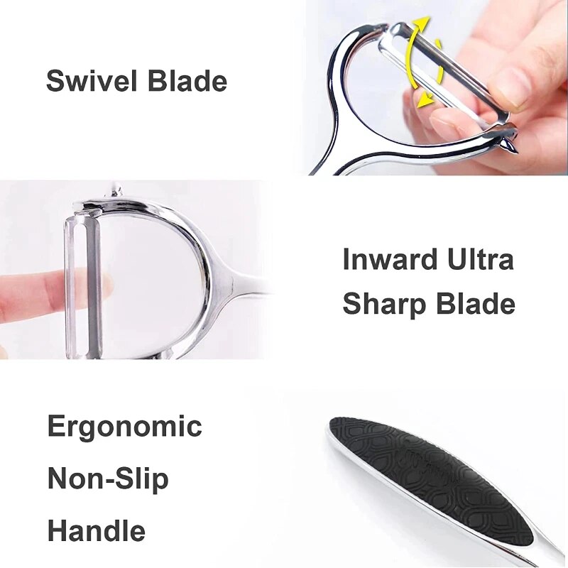 1PC 스테인레스 스틸 야채 필러 감자 필러 다기능 당 - Household Kitchen Gadgets Vegetable Cutter Silk Cutter 리뷰 및 가격