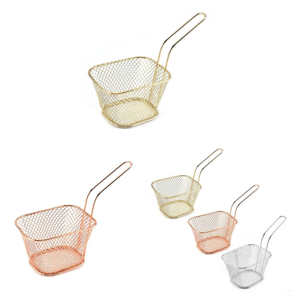 F19B 칩 스퀘어 메쉬 프라이팬 바구니 스퀘어 프렌치 - Kitchen Gadgets For Chefs 리뷰 및 가격