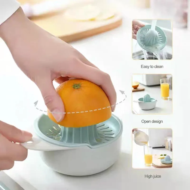 휴대용 수동 레몬 과즙기 홈 다기능 레몬 프레스 주방  - Kitchen Gadgets Juicer 리뷰 및 가격
