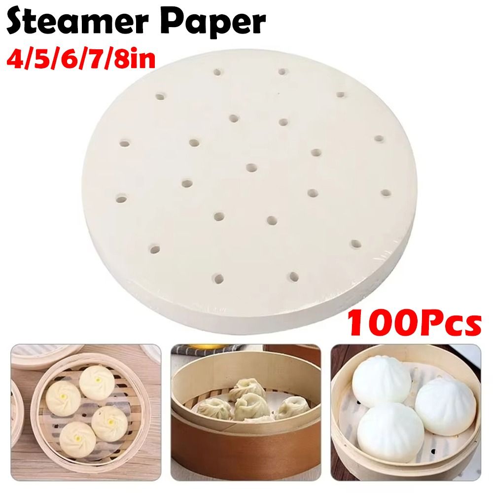 100Pcs 찐 종이 찐빵 과자 비 스틱 종이 딤섬 빵 - Kitchen Gadgets For Arthritic Hands 리뷰 및 가격